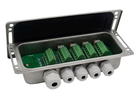 4 way junction box summing for load cell|multi cell load cell summing.